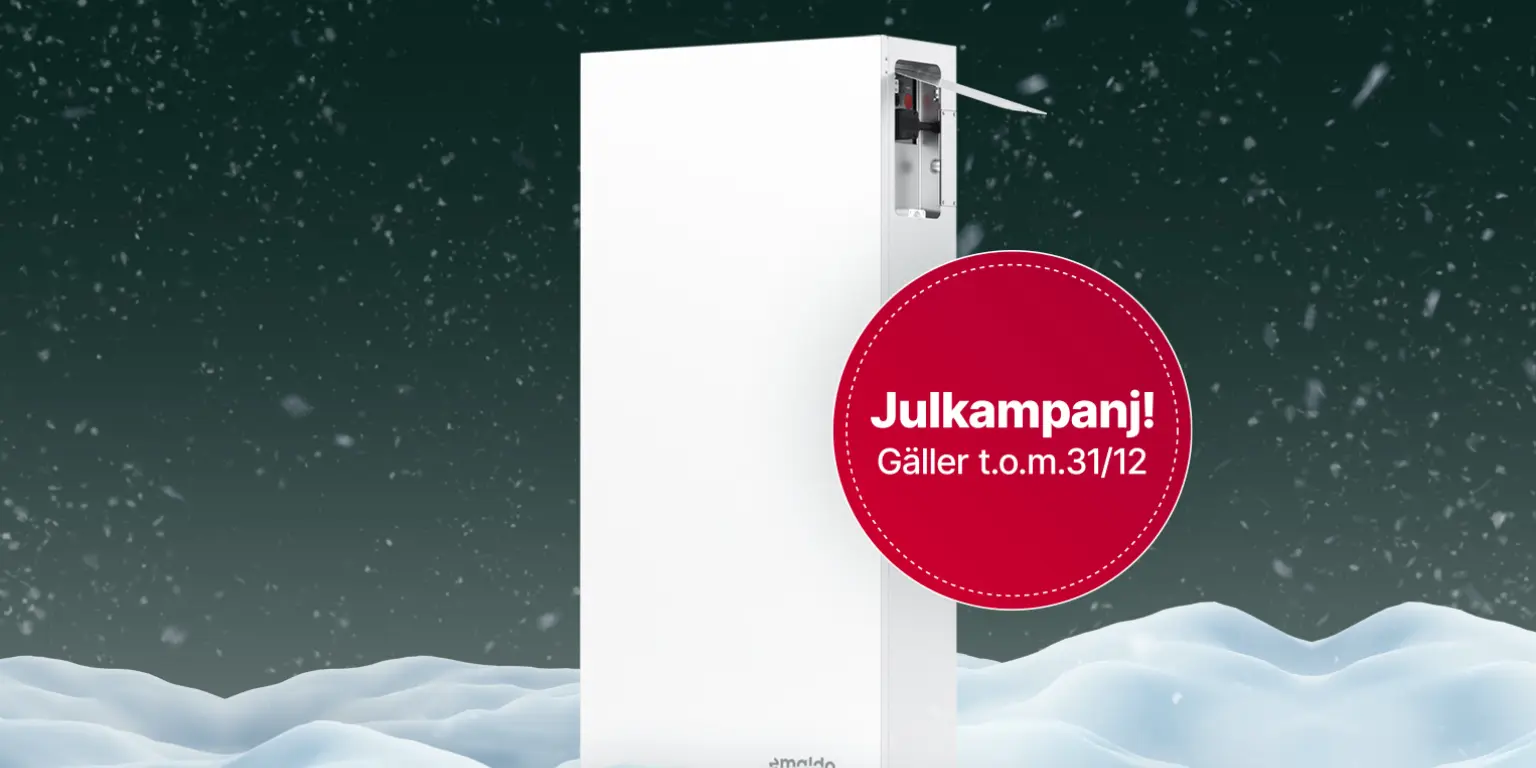 Julkampanj pa Emaldo Power Store