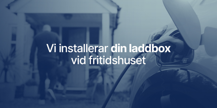 Vi installerar din laddbox fritidshuset